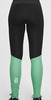 Элитные утеплённые тайтсы Bjorn Daehlie Tights Winter Malachite Green с ветрозащитой женские