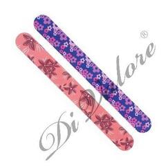 Di Valore 108-011 Пилка для натуральных ногтей прямая ФАНТАЗИЯ 17,8см (набор из 2шт)