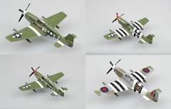 Модель Американский Истребитель P-51 B/C Mustang масштаб 1:72