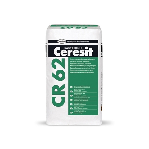 Ceresit CR 62 WTA/Церезит ЦР 62 ВТА гидрофобная санирующая штукатурка