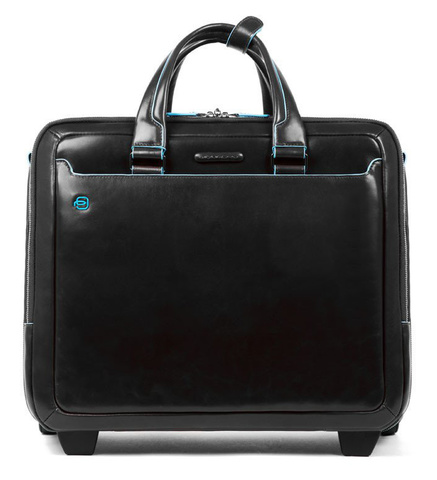 Сумка дорожная Piquadro Blue Square, кожа натуральная, чёрный (BV5014B2/N)