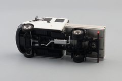 GAZelle Next GAZ A22R23 double cab white-gray 1:43 Nash Avtoprom