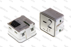 Кнопка (кнопочный модуль) MT42 RUS "-2 Этаж", квадратная, красная подсветка, Брайль.