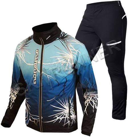 Элитный лыжный костюм Noname ClubLine Elite Softshell Print Blue