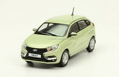 Lada X-Ray 2015 light green 1:43 DeAgostini Auto Legends USSR #282