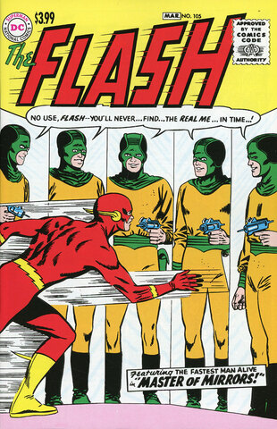 Flash #105 (Cover B) (Facsimile Edition)