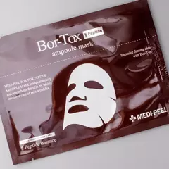 MEDI-PEEL Тканевая Ампульная маска с эффектом ботокса Peptide-Tox Bor Ampoule Mask (30ml)