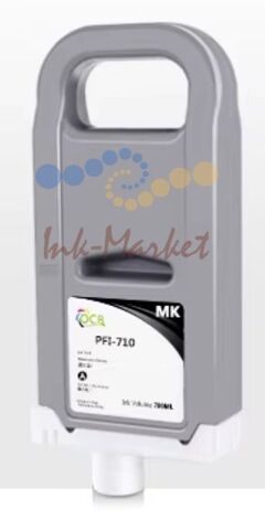Совместимый картридж PFI-710MBK Matte Black для Canon imagePROGRAF-TX2000/TX3000/TX4000 AQUAMARINE