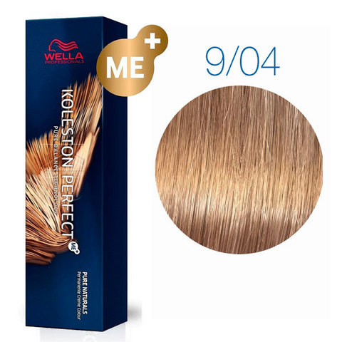 Wella Koleston Pure Naturals 9/04 (Очень светлый блонд натуральный красный Солнечный день) - Стойкая краска для волос