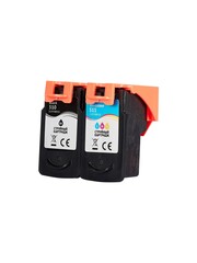 Набор струйных картриджей Sakura 2970B010 (510 Black ,  511 Color) для Canon PIXMA MP230, MP240, MP250, MP252, MP260, MP270, MP272, MP280, MP282, MP480, MP490, MP492, MP495, MP499, MX320, MX330, MX340, MX350, MX360, MX410, MX420, IP2700, IP2702, пигм