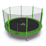 Батут DFC Trampoline Fitness с сеткой 14ft фото №0