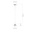 Светильник подвесной ST Luce Waterfall SL6017.101.01