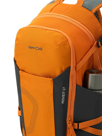 Картинка рюкзак мультиспортивный Kanrock Moveit 17 Tangerine Orange - 16