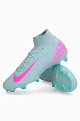 Бутсы Nike Zoom Mercurial Superfly 10 Pro FG - голубой