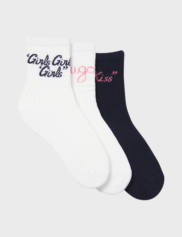 Носки (3шт.) HUGO 3P QS SLOGAN CC W