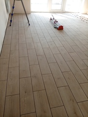 Облицовка керамогранитом пола