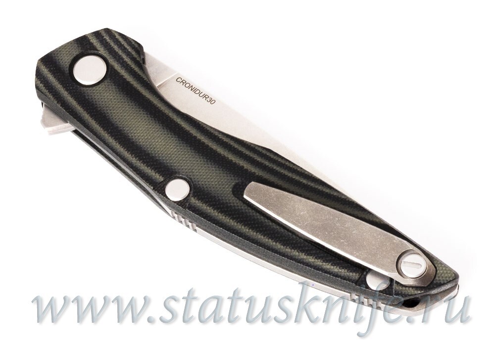 Нож Широгоров 111 Cronidur 30 G10 Green Black washers