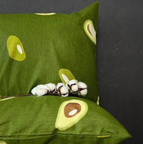 Комплект наволочек 50*70 см (2 шт.) AVOCADO, 100% хлопок