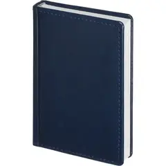 Ежедневник датированный 2026, синий,А6, 100х150 мм,336 стр,Agenda