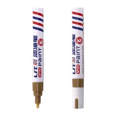 
          Маркер - краска, Alingar, золотая, пулевидный, 2-4 мм, 12 шт/уп