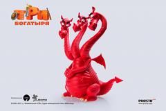 Фигурка Змей Горыныч из мультфильма Три Богатыря