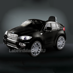 Детский электромобиль "BMW X6" 12V, черный
