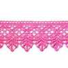 Кружево плетеное, ш. 5,9 см, малиновый