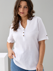 Блузка БЛ-122/молоко-жаткаполоса