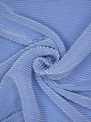 Ткань Гофре 140 гр/м2, 100% пэ, ш. 160 см, голубой