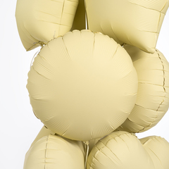 Г 18''/46 см, Круг, Матовый, Сливочное масло, 1 шт.