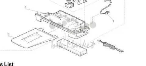 Canon - QH3-3543 - 200v - 240v AC Adaptor