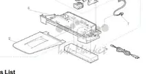 Canon - QH3-3543 - 200v - 240v AC Adaptor