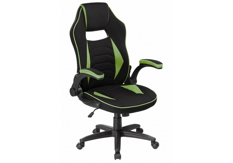 Офисное кресло для персонала и руководителя Компьютерное Plast 1 green / black 67*67*117 Черный / зеленый
