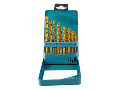 36-8-203 Набор сверл  по металлу 2,0-8,0 мм, заточка 135o, HSS TIN, 13 предметов, металлический бокс (РемоКолор)