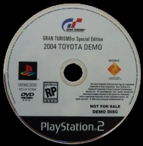 Gran Turismo Special Edition 2004 Toyota Demo (Playstation 2)