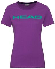 Женская теннисная футболка Head Club Lucy T-Shirt W - violet/jade green