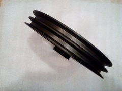 Шкив ремня шнека 200мм х 20мм двухручейковый