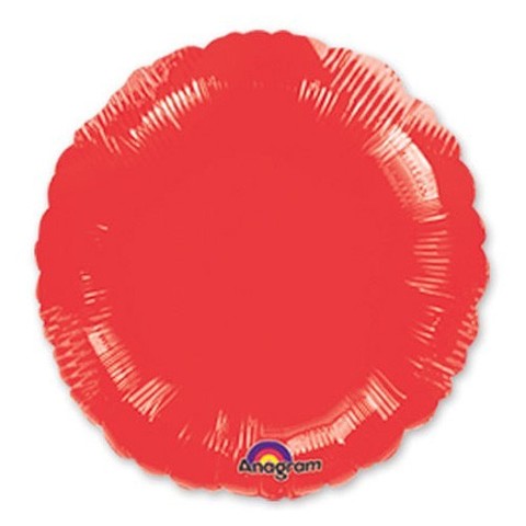Круг Металлик, Красный (46 см)