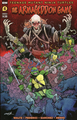 Teenage Mutant Ninja Turtles Armageddon Game #4 (Cover B)