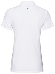 Футболка для девочки Head Club Tech Polo Shirt - white