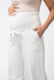 Спортивные брюки для беременных 13471 молочный