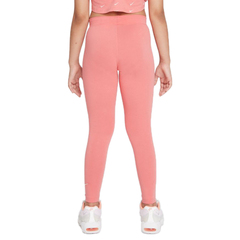 Брюки для девочки Nike Sportswear Favorites Swoosh Legging G - pink salt/cashmere