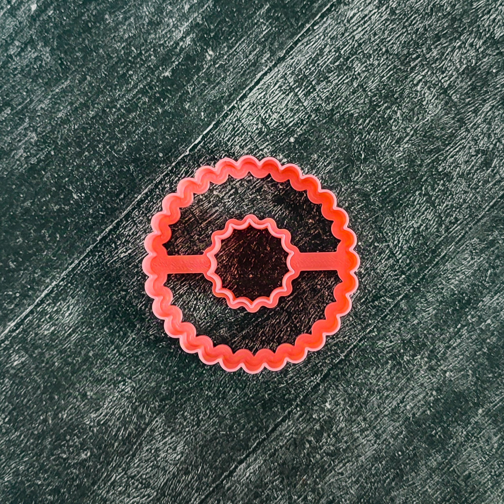 Фигурная рамочка №103 Бублик