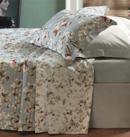 Постельное белье 2 спальное евро Mirabello Arbor бежевое