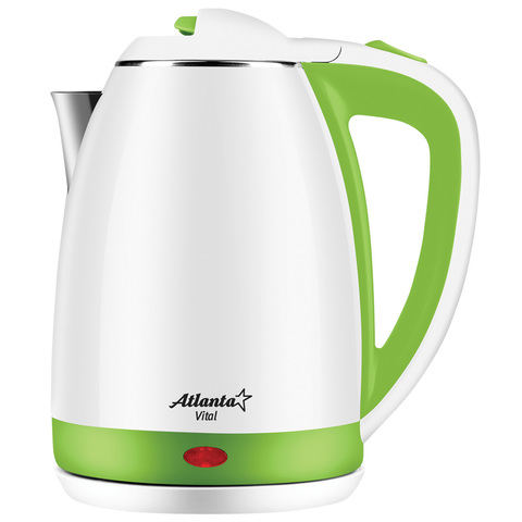 Чайник двухстенный электрический ATH-2437 (green)