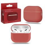 Силиконовый чехол для AirPods Pro 2 Protective Case (Crimson / Малиновый)