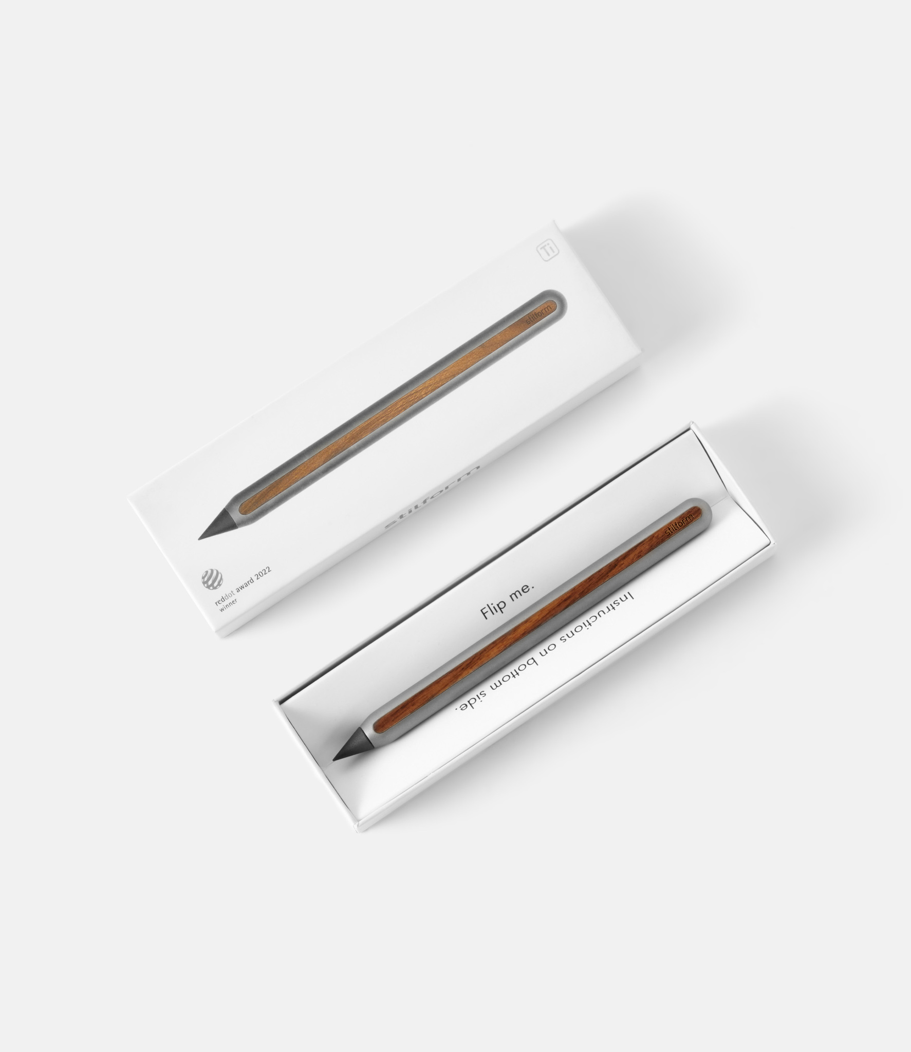 Stilform AEON Titanium Matte — вечный карандаш из титана