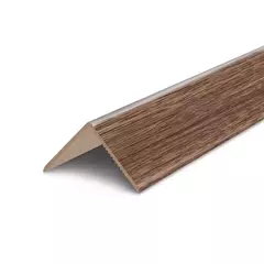 Угол ПВХ "Деконика" 291 Орех 15х15х2700 мм