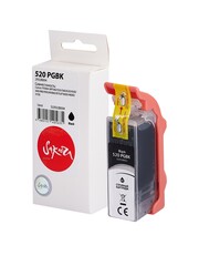Струйный картридж Sakura 2932B004 (520 PG Black) для Canon PIXMA MP540, 550, 560, 620, 630, 640, 980, 990; MX860, 870; iP3600, 4600, 4700, пигментный тип чернил, черный, 16 мл., 340 к.