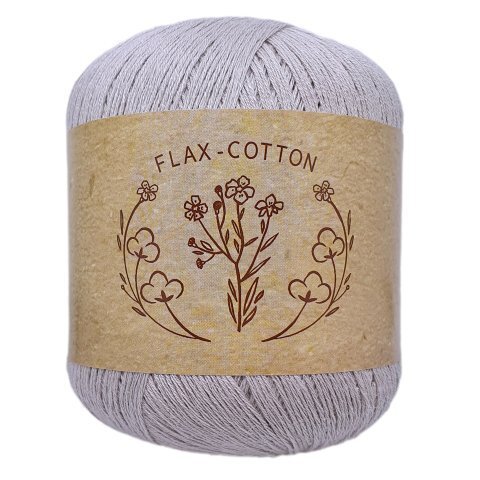 Пряжа Flax Cotton, 50г, 188м, 55%лён, 45%хлопок (цена за уп.)
